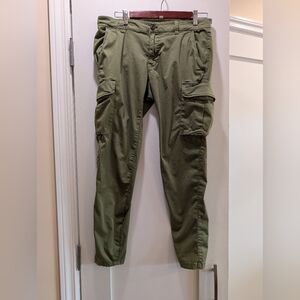 Masons Olive Green Cargo pants,32